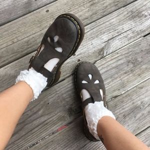 Rare Vintage Dr. Martens Slate Gray Mary Janes